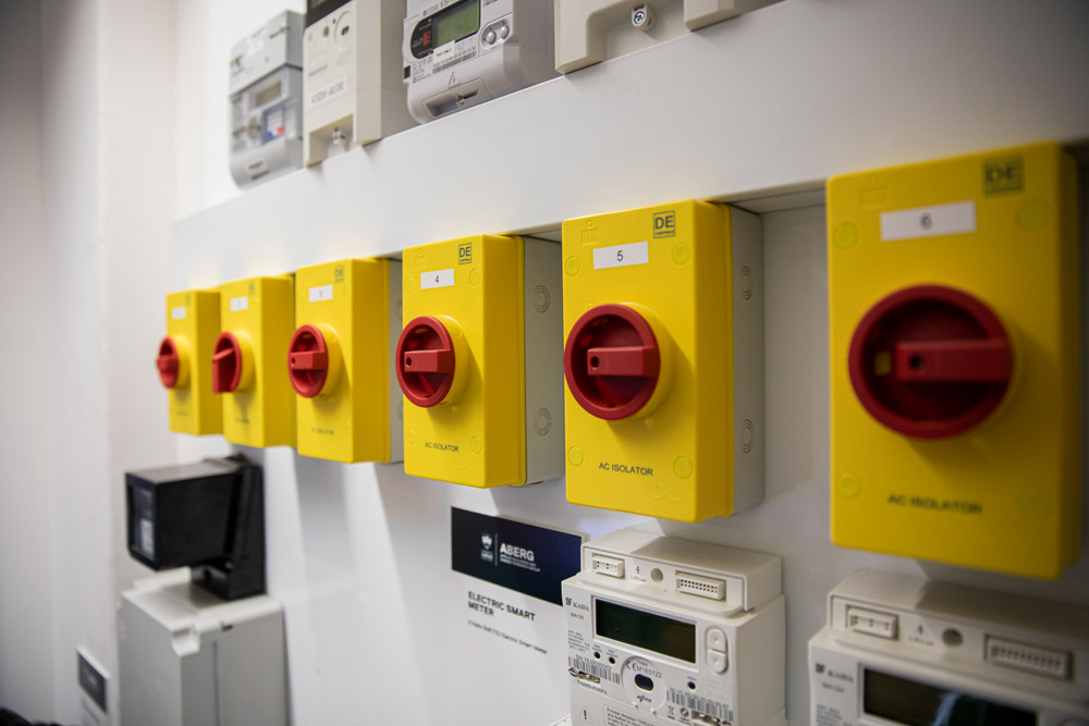Smart Meters Lab, Energy House Laboratories, University of Salford