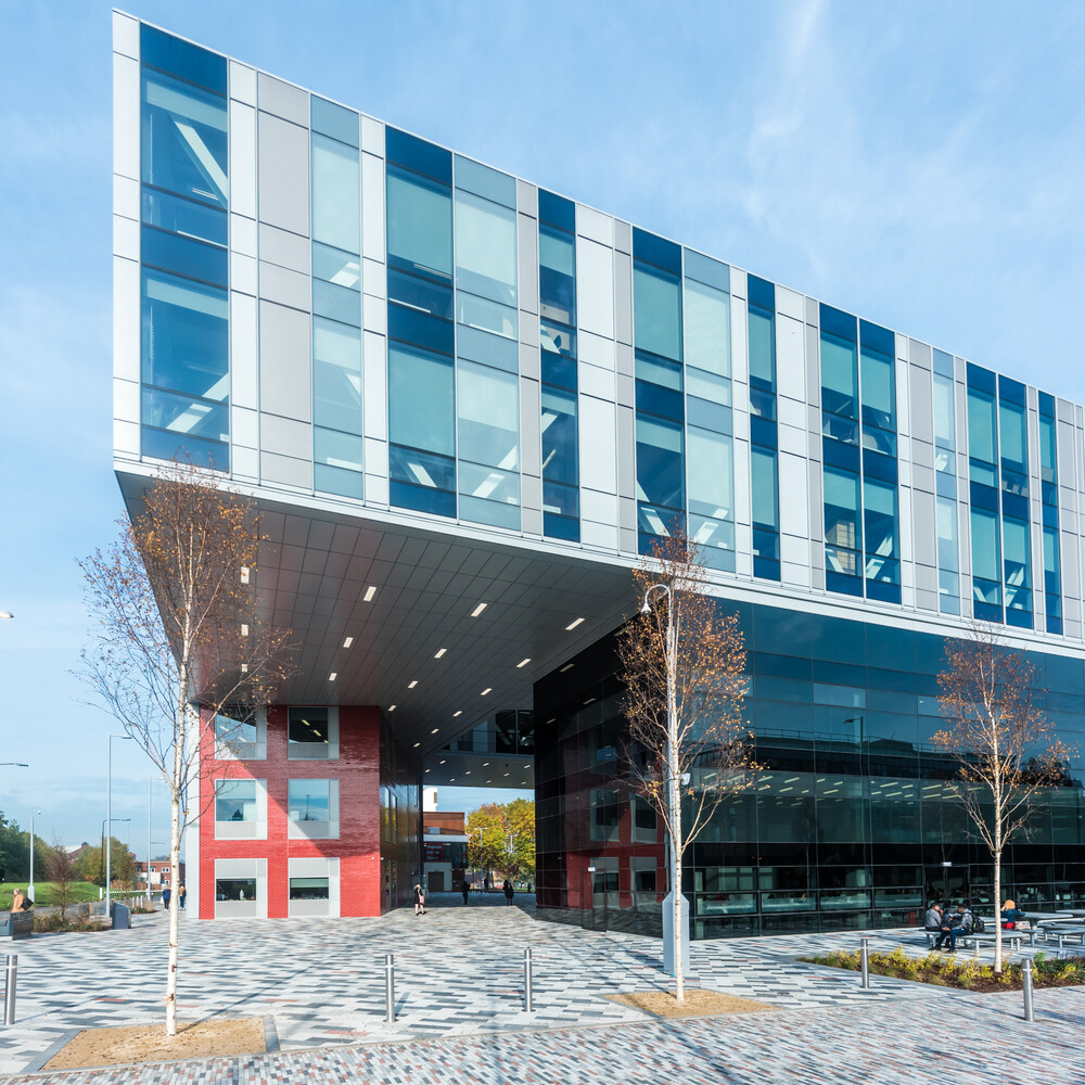 Image of the New Adelphi Building at the University of Salford